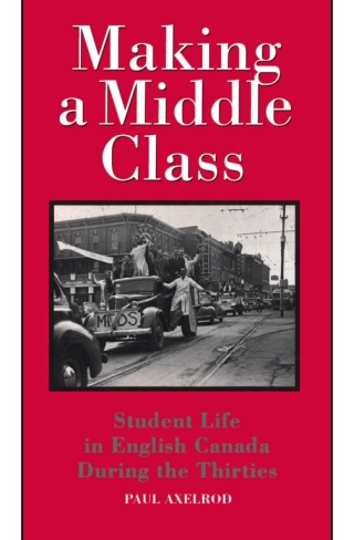 Imagen de portada: Making a Middle Class 9780773507531