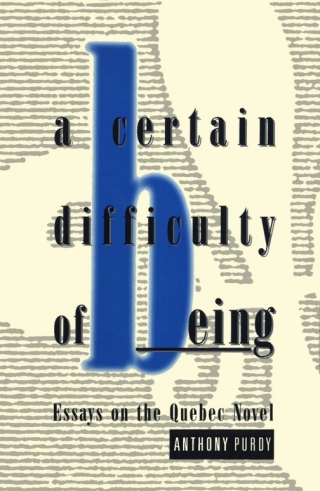Cover image: Certain Difficulty of Being 9780773507708