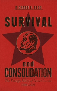 Cover image: Survival and Consolidation 9780773508286