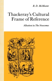 Cover image: Thackeray's Cultural Frame of Reference 9780773508385