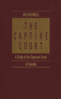 Cover image: Captive Court 9780773508514