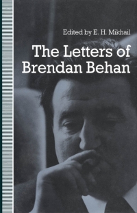Imagen de portada: Letters of Brendan Behan 9780773508880