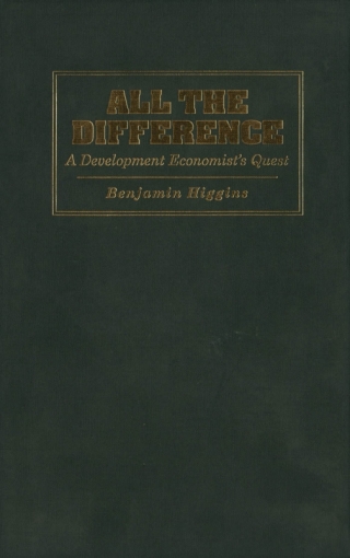 Cover image: All the Difference 9780773509047