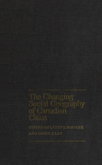 Cover image: Changing Social Geography of Canadian Cities 9780773509726