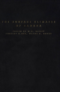 Imagen de portada: Surface Climates of Canada 9780773509283