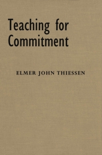 Cover image: Teaching for Commitment 9780773509986