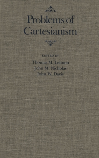 Cover image: Problems of Cartesianism 9780773510005