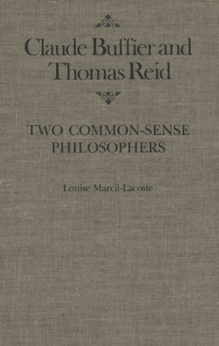 Cover image: Claude Buffier and Thomas Reid 9780773510036