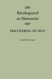 Cover image: Kierkegaard as Humanist 9780773510197