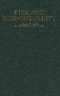 Cover image: Risk and Responsibility 9780773511941