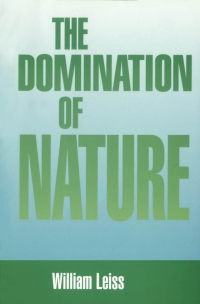Omslagafbeelding: The Domination of Nature 9780773511989