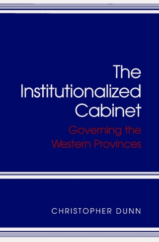 Imagen de portada: Institutionalized Cabinet 9780773512832