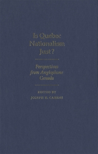 Cover image: Is Quebec Nationalism Just? 9780773513419