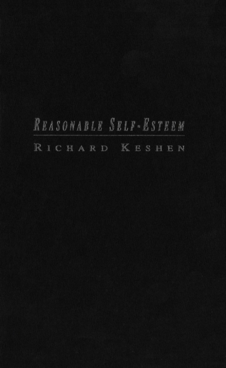 表紙画像: Reasonable Self-Esteem 9780773513723