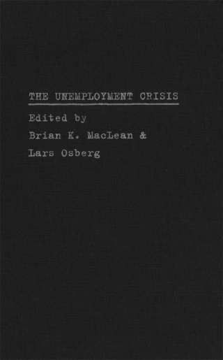 Cover image: Unemployment Crisis 9780773514171