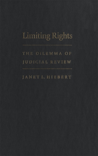 Cover image: Limiting Rights 9780773514317