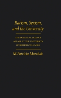 Cover image: Racism, Sexism, and the University 9780773515147
