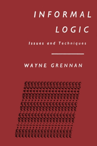 Imagen de portada: Informal Logic 9780773515420