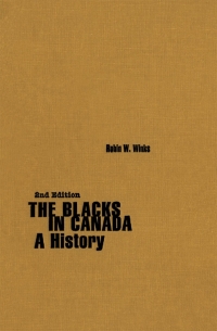 Cover image: Blacks in Canada 2nd edition 9780773516311