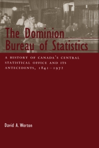 Cover image: Dominion Bureau of Statistics 9780773516601