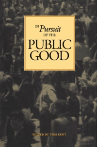 Cover image: In Pursuit of the Public Good 9780773516847