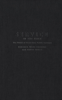 Cover image: Service in the Field 9780773517950