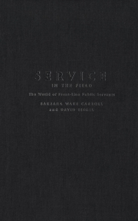 Imagen de portada: Service in the Field 9780773517950