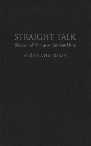 Cover image: Straight Talk 9780773518568