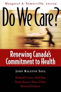 Cover image: Do We Care? 9780773518780