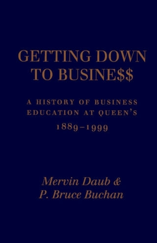 صورة الغلاف: Getting Down to Business 9780773520073