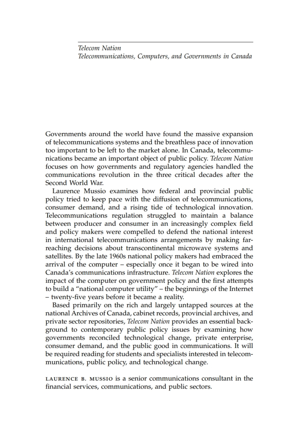 Telecom Nation eBook