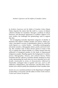 Cover image: Northern Experience and the Myths of Canadian Culture 9780773522282