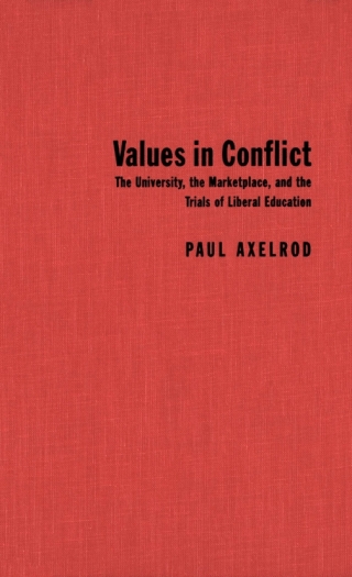 Cover image: Values in Conflict 9780773524064