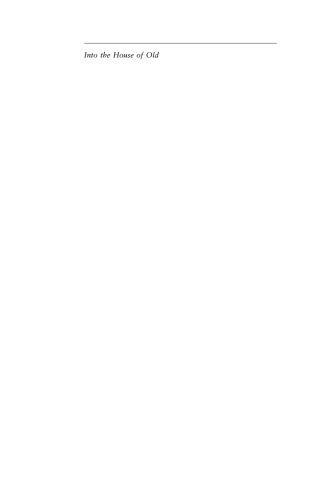 Cover image: Into the House of Old 9780773526457