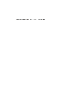 Immagine di copertina: Understanding Military Culture 9780773526648