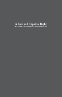 Imagen de portada: Bare and Impolitic Right 9780773527331