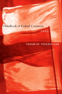 Imagen de portada: Handbook of Federal Countries, 2005 9780773528888