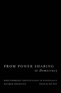 Cover image: From Power Sharing to Democracy 9780773529489