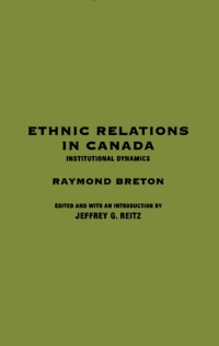 Cover image: Ethnic Relations in Canada 9780773529571