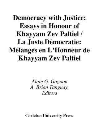 Cover image: Democracy with Justice/La juste democratie 9780886291570