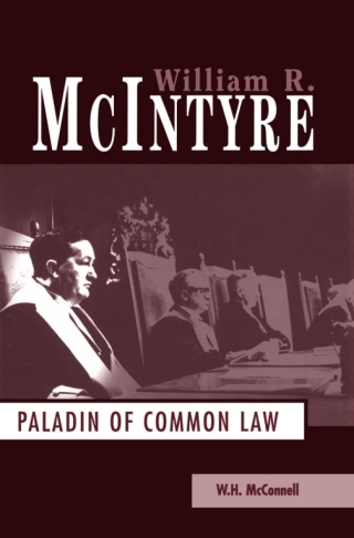 Cover image: William R. McIntyre 9780886293413