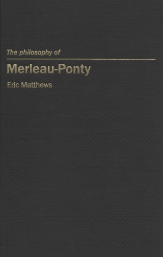 Cover image: Philosophy of Merleau-Ponty 9780773523838