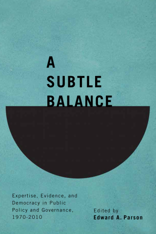 Imagen de portada: A Subtle Balance 9780773545304