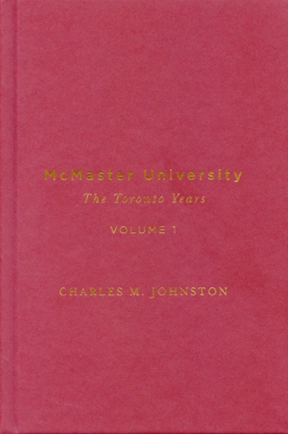 Cover image: McMaster University, Volume 1 9780773546462