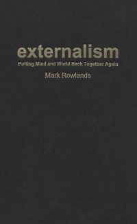 Cover image: Externalism 9780773526495