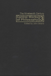 Cover image: Central Works of Philosophy, Volume 3 9780773530522