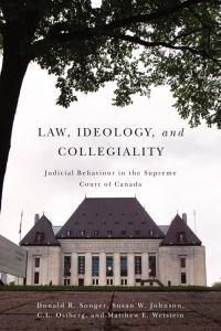 Cover image: Law, Ideology, and Collegiality 9780773539297