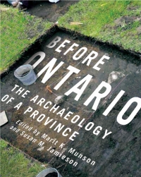 Cover image: Before Ontario 9780773542082