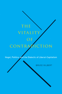 Cover image: The Vitality of Contradiction 9780773542587
