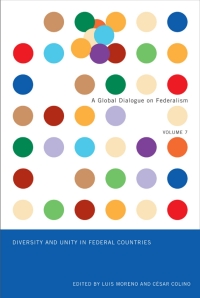 Cover image: Diversity and Unity  in Federal Countries 9780773537323
